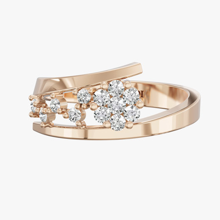 Small Bloom Diamond Ring
